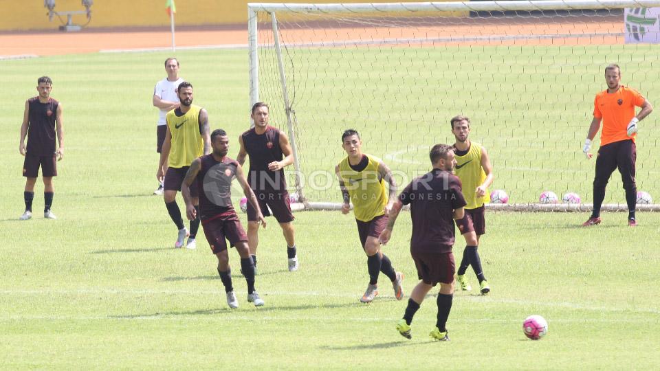 As Roma membawa skuad terbaik mereka ke Jakarta.